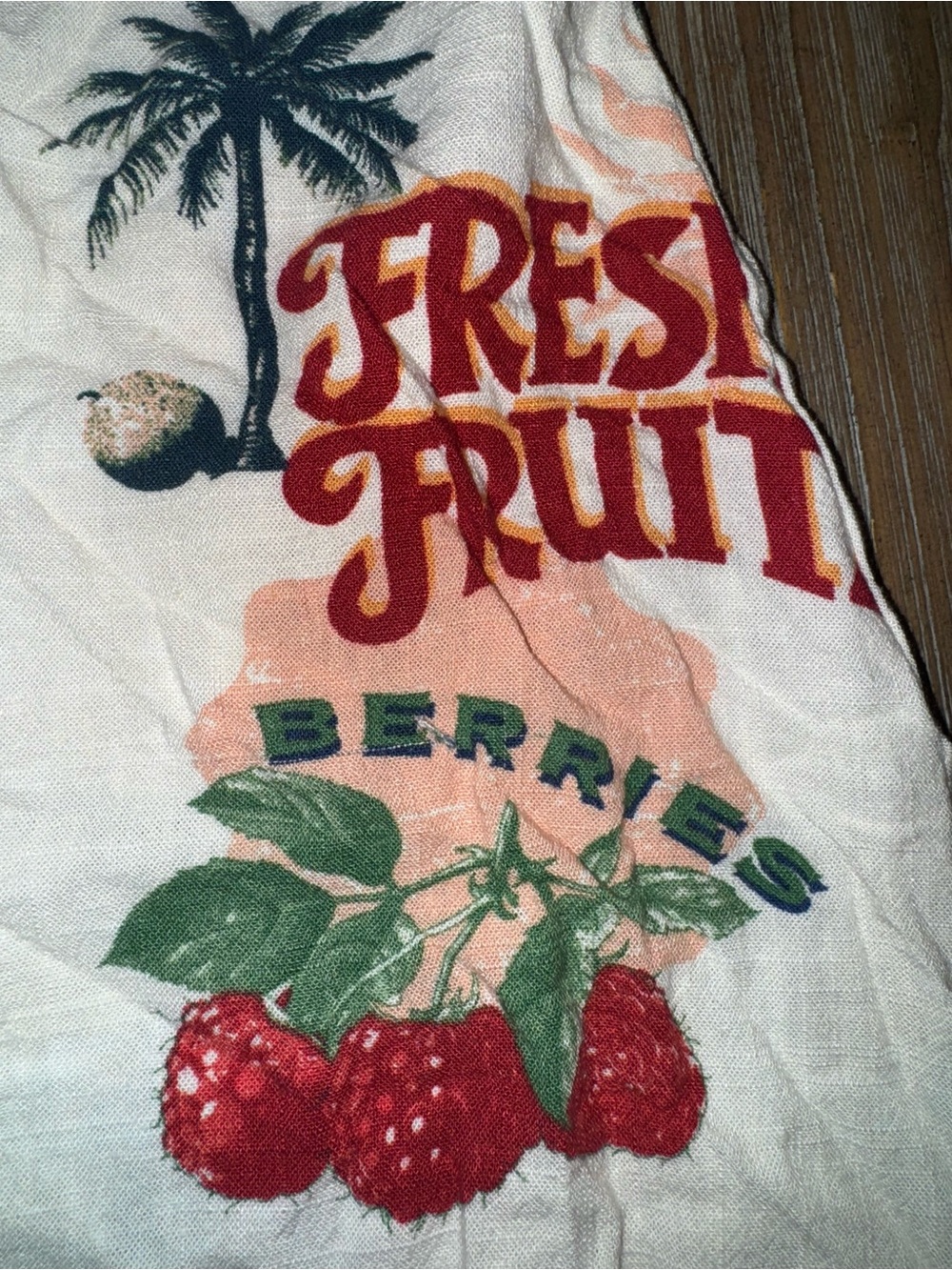 Anthropologie Paper Heart Strapless 'Fresh Fruits' Tropical Print Maxi Dress - Picture 6 of 9